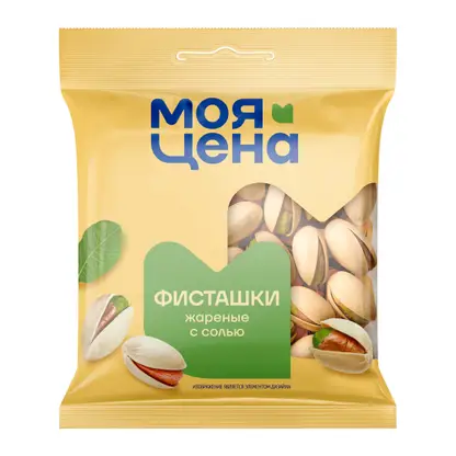 Изображение товара Фисташки Моя цена жареные соленые 100г