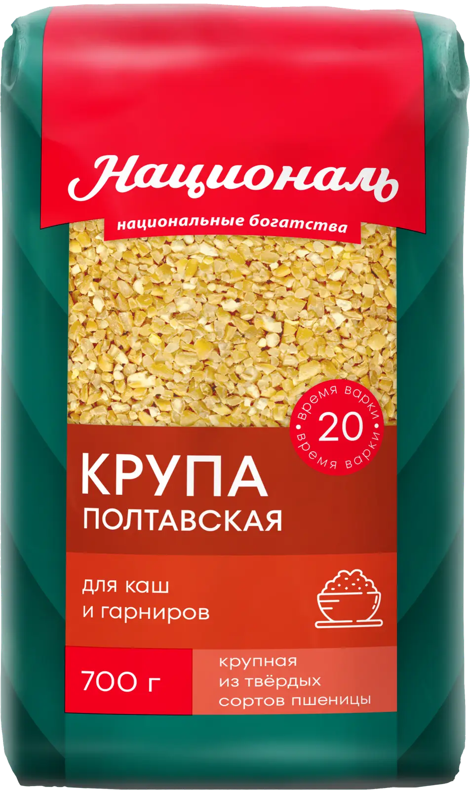 Крупа Националь пшеничная Полтавская 700г — в каталоге на сайте сети Магнит  | Краснодар