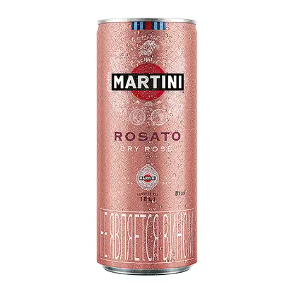 Изображение товара Напиток Martini Rosato розовый полусухой 10% 250мл