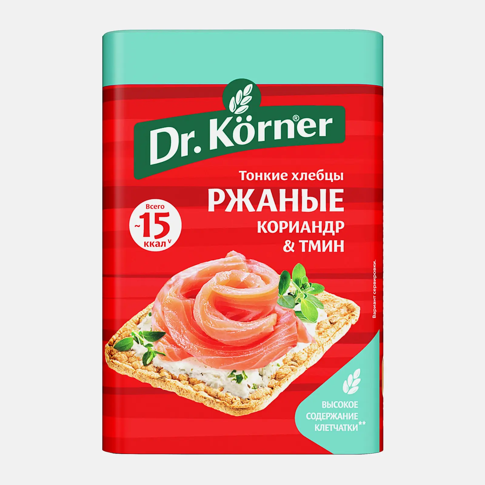 Хлебцы Кориандр-тмин ржаные Dr.Korner 100г Хлебцы Кориандр-тмин ржаные Dr.Korner 100г