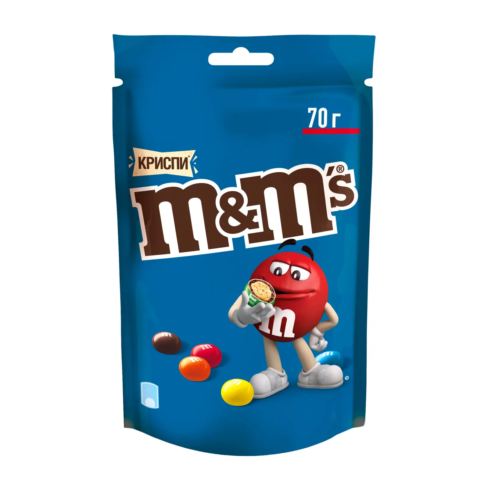 Изображение товара Драже Криспи с хрустящим центром M&M's 70г