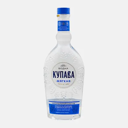 Водка Купава Мягкая 40% 500мл