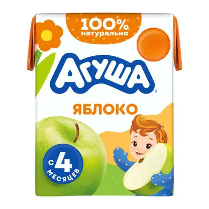 Изображение товара Сок Агуша Яблоко 200мл