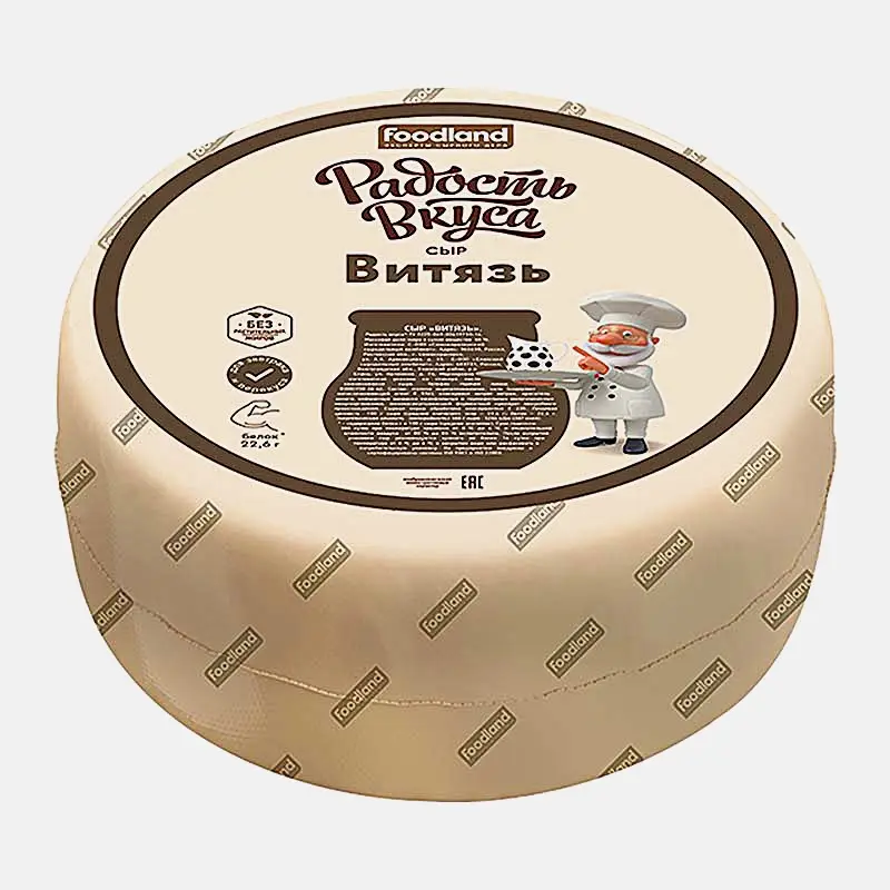 Сыр Витязь Радость вкуса 40% весовой Сыр Витязь Радость вкуса 40% весовой