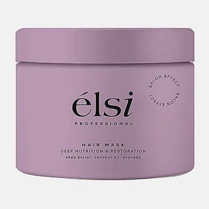 Маска для волос Глубокое питание и восстановление Elsi Professional 500мл