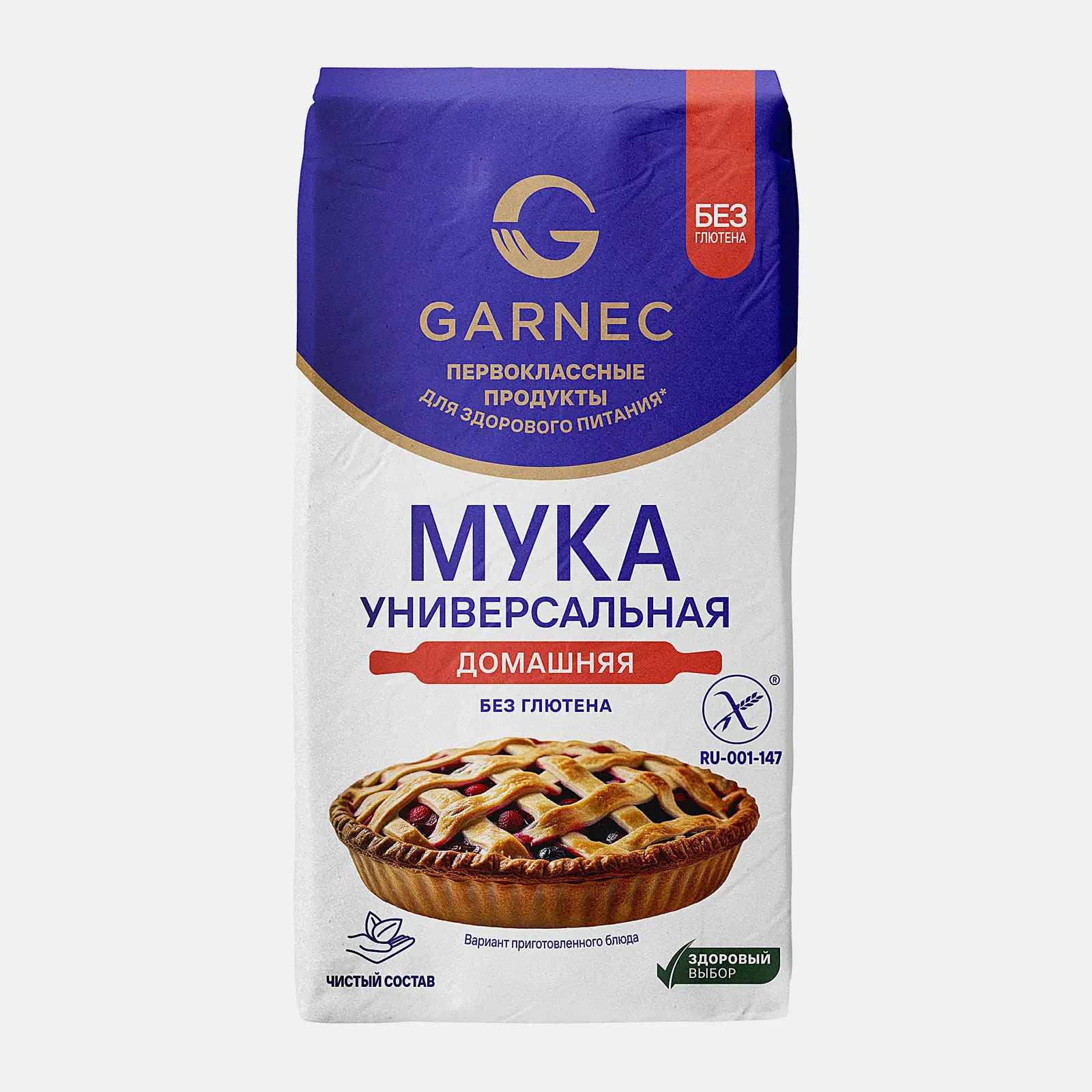Изображение товара Мука универсальная домашняя без глютена Garnec 500г
