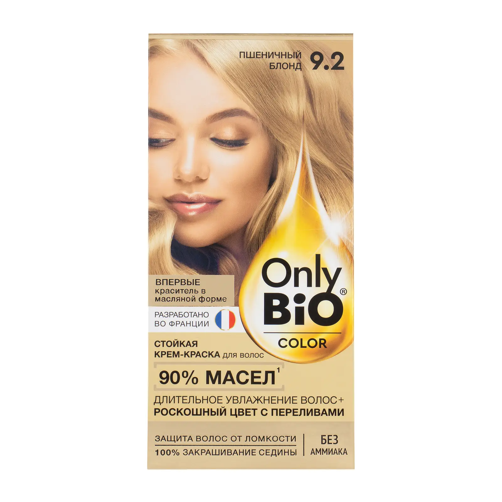 Краска для волос Only Bio Color тон 9.2 Пшеничный блонд 115мл