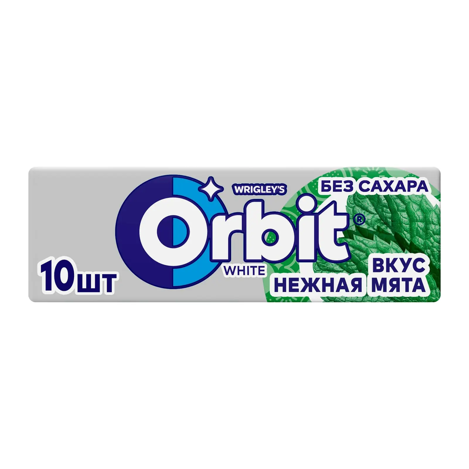 Жевательная резинка Orbit White Нежная мята без сахара 13.6г