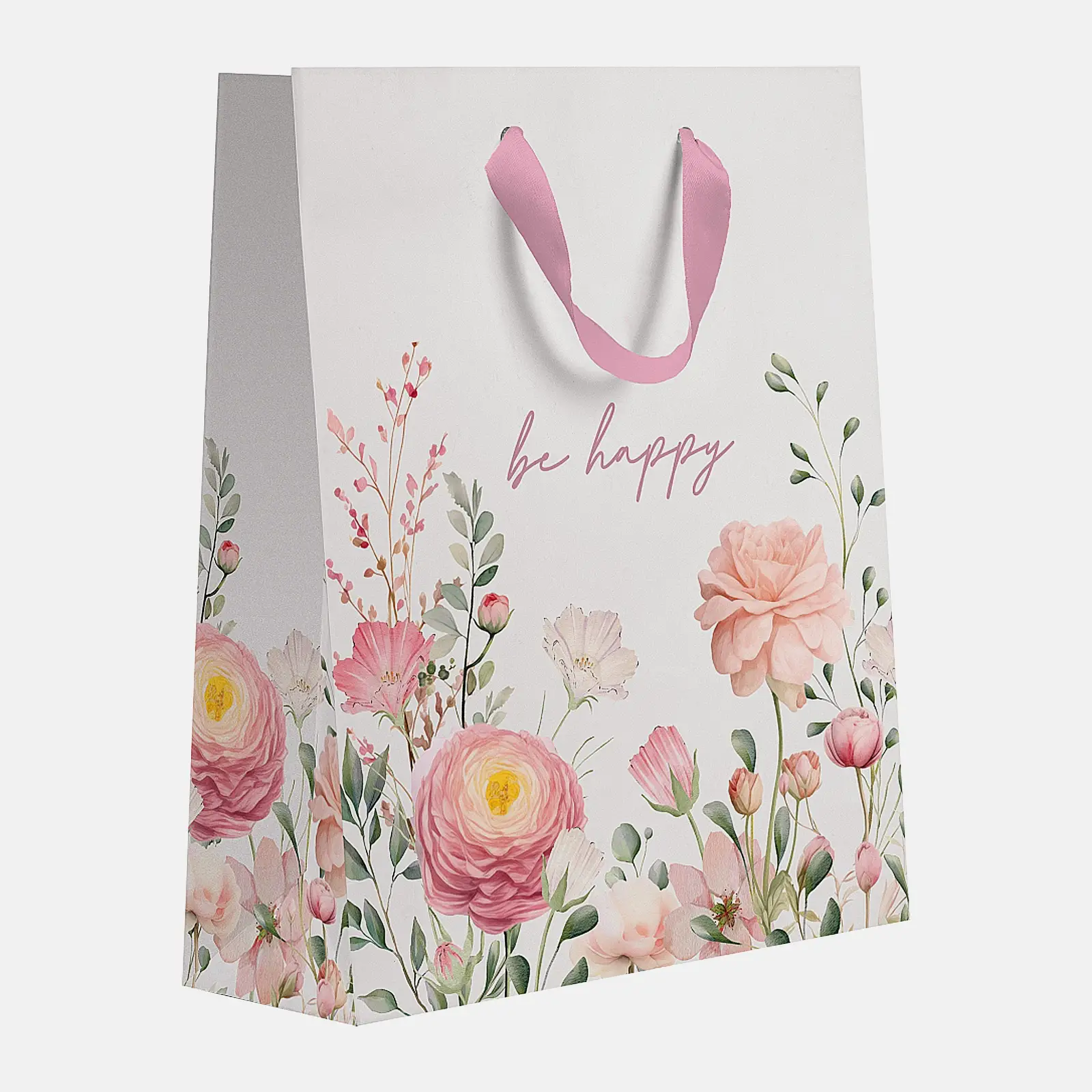 Изображение товара Пакет подарочный Пакетико матовая ламинация 31.5x25.5x11 см в ассортименте