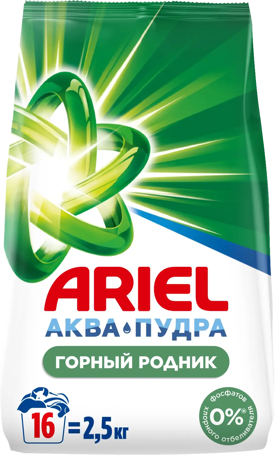 Стиральный порошок Ariel Автомат Горный родник 2.5кг