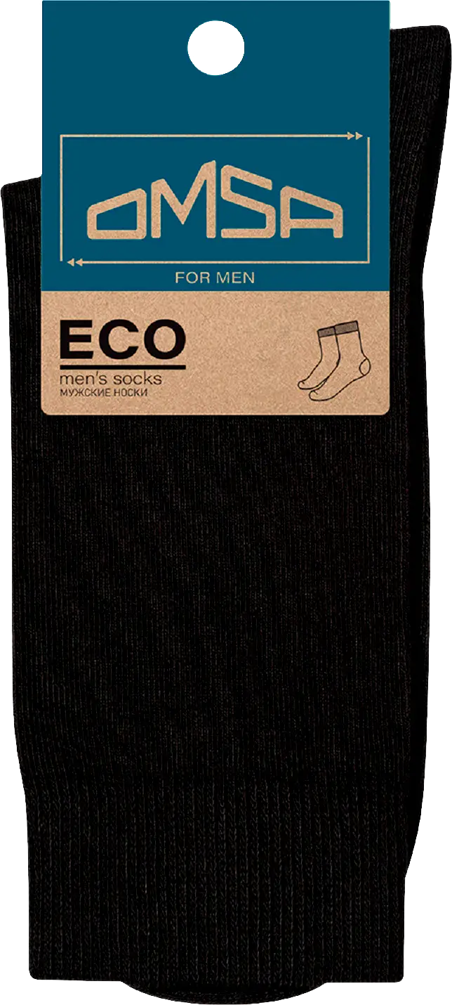 Изображение товара Носки мужские Omsa Eco 401 Bianco р.27-29 (42-44)