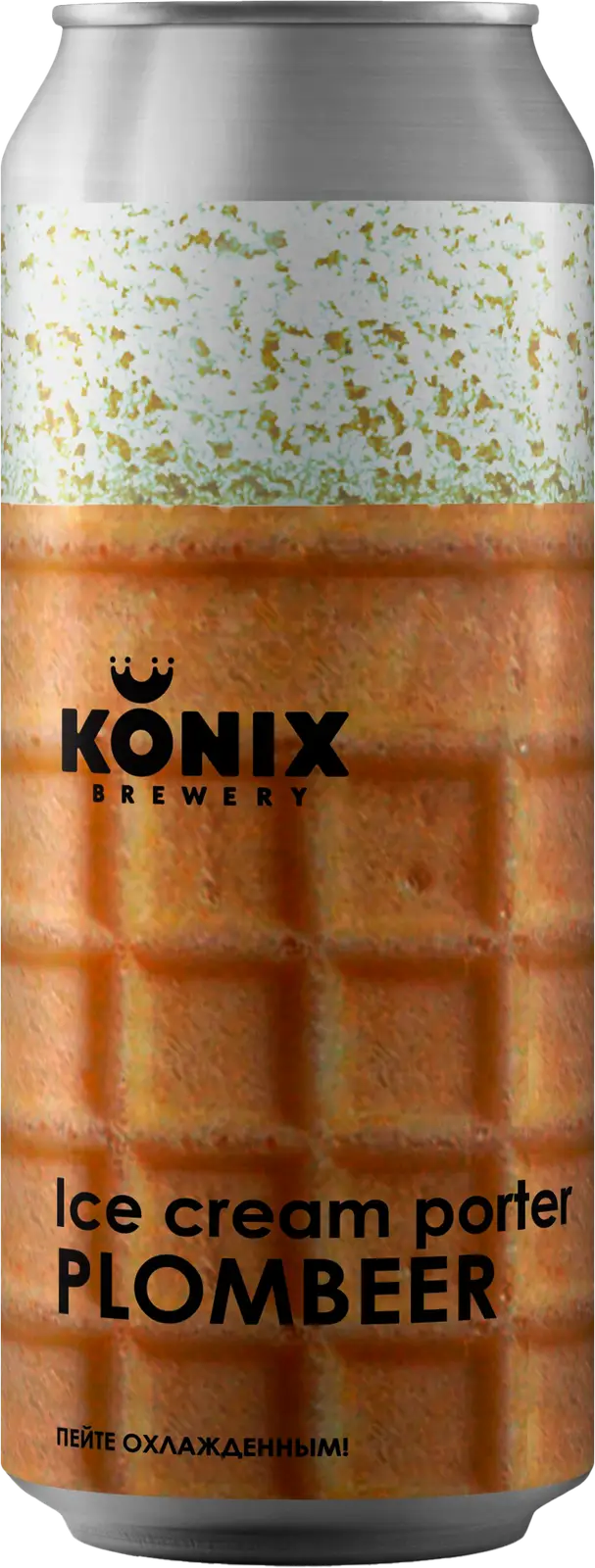 Пивной напиток Konix Ice Cream Porter Plombeer темный нефильтрованный 7%  450мл — в каталоге на сайте сети Магнит | Краснодар