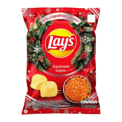 Изображение товара Чипсы со вкусом Красная икра Lays 105г