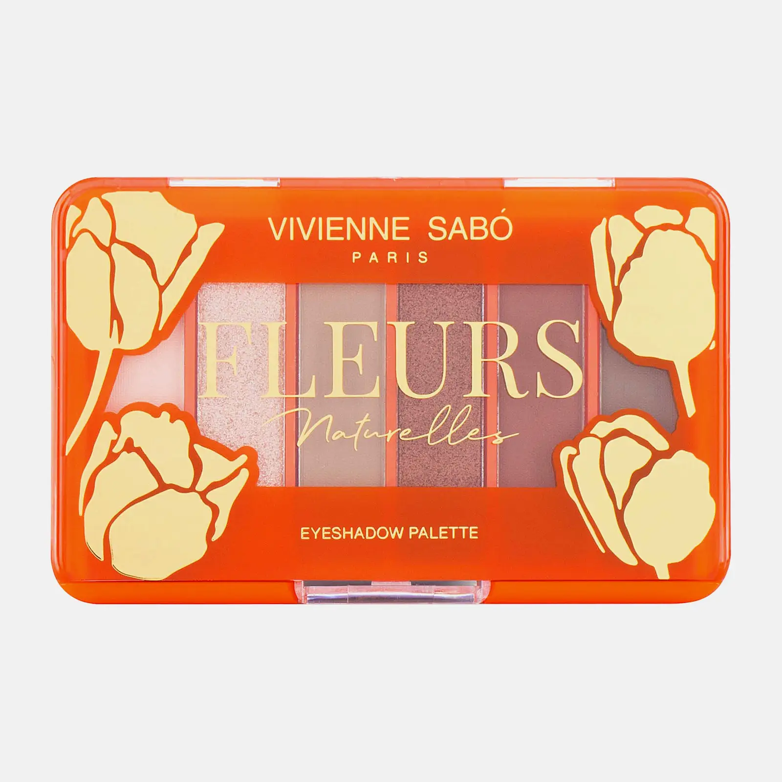 Тени для век Vivienne Sabo Paris 6 цветов тон 02 