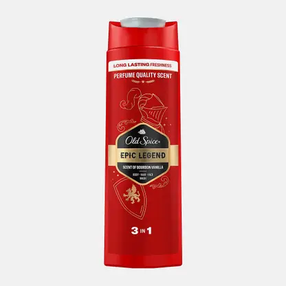 Гель для душа и шампунь 3в1 Old Spice Epic Legend 400мл