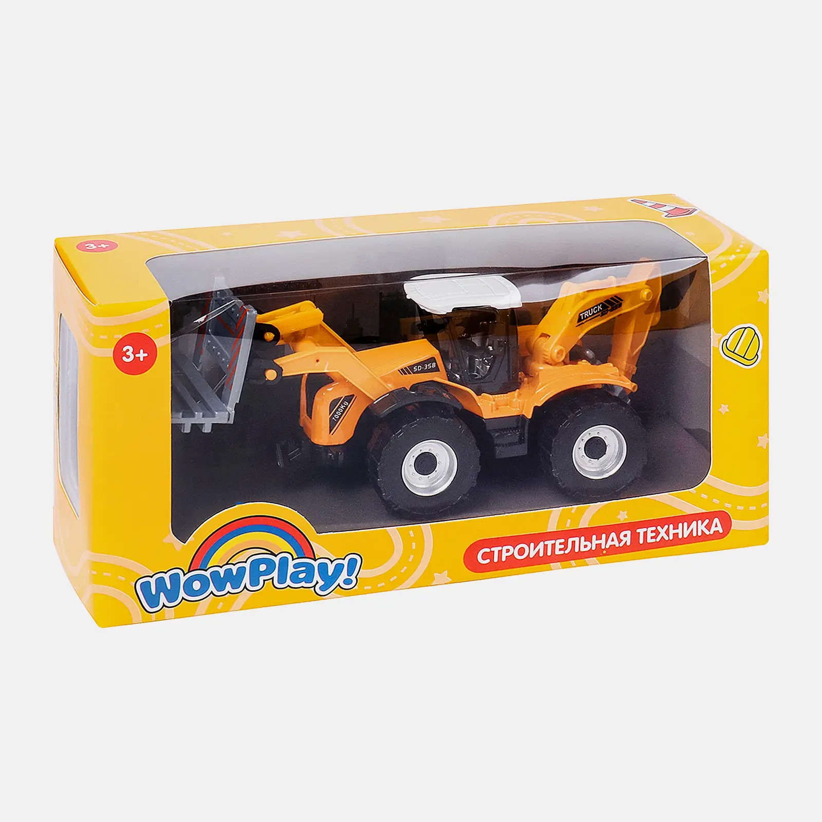 Игрушка YB326350 Машинка строительная техника металлическая в ассортименте - фото 11