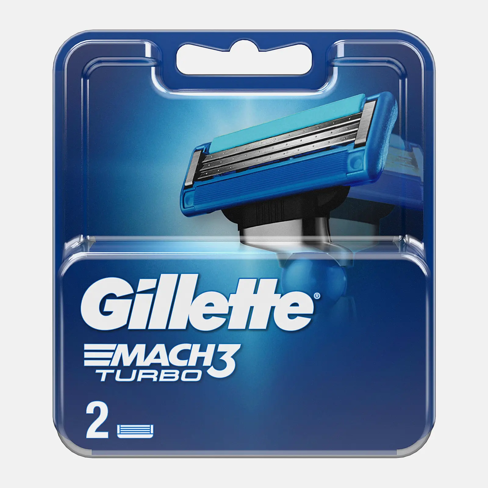 Сменные кассеты для бритья Gillette Mach3 Turbo Aloe 2шт