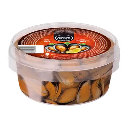 Изображение товара Мясо мидий чилийских Добрый океан в масле 300г