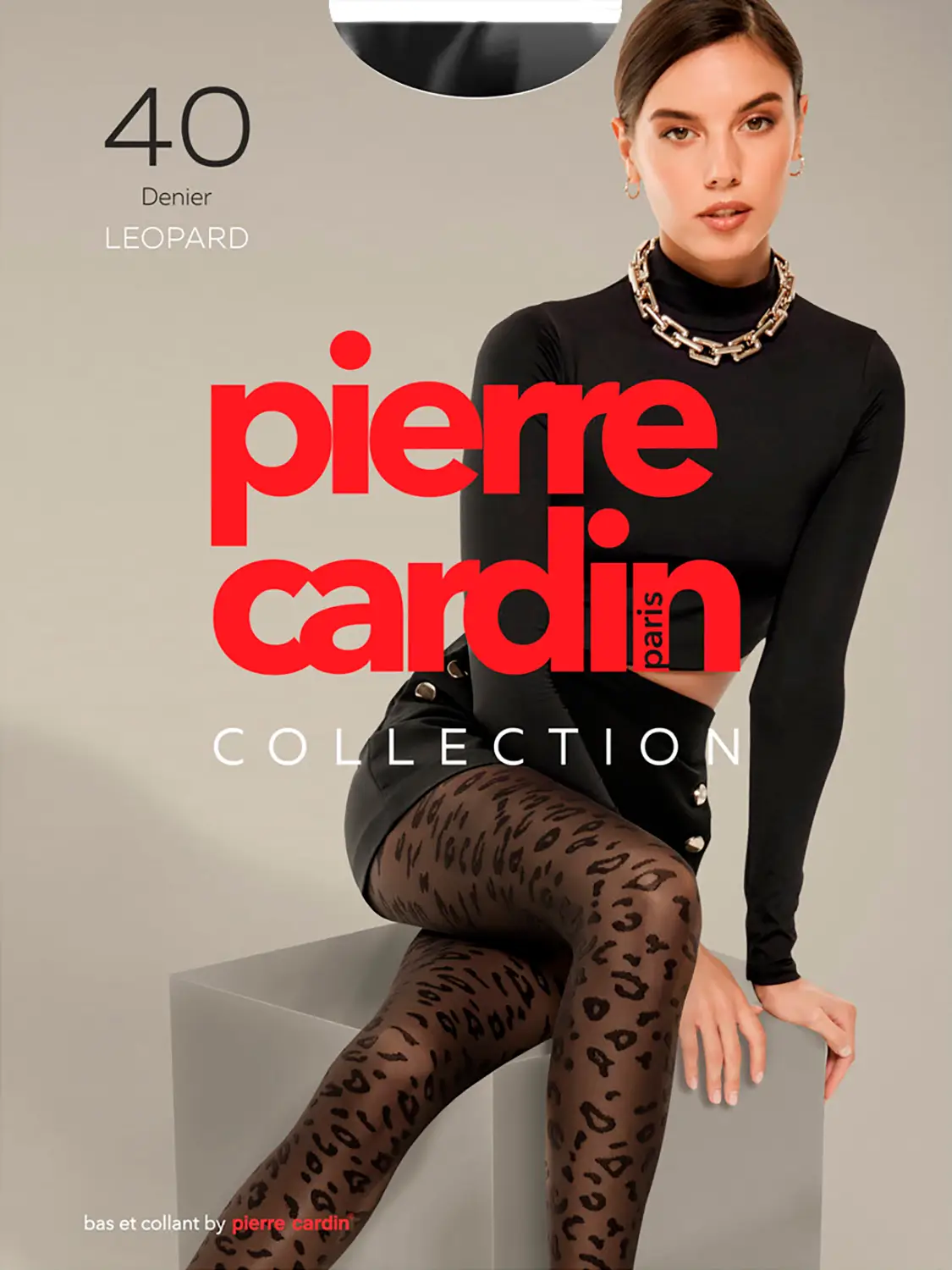 Колготки женские Pierre Cardin Leopard 40 р.2