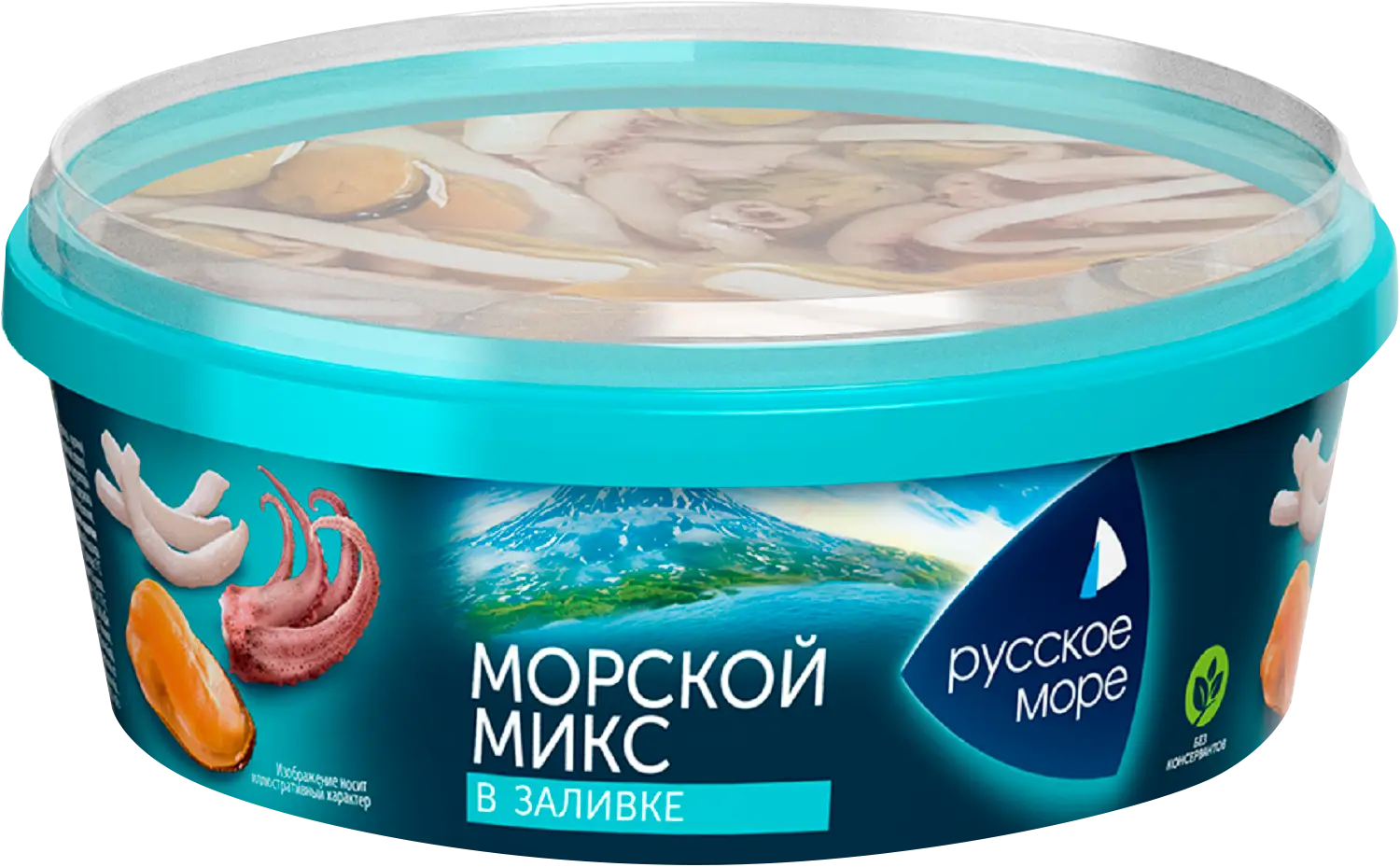 Коктейль морепродуктов Русское море Морской микс в заливке 300г — в  каталоге на сайте сети Магнит | Краснодар