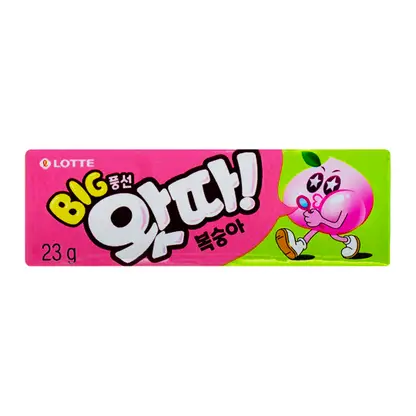 Изображение товара Жевательная резинка со вкусом персика Lotte 23г