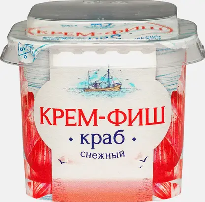 Краб Крем-Фиш снежный 150г