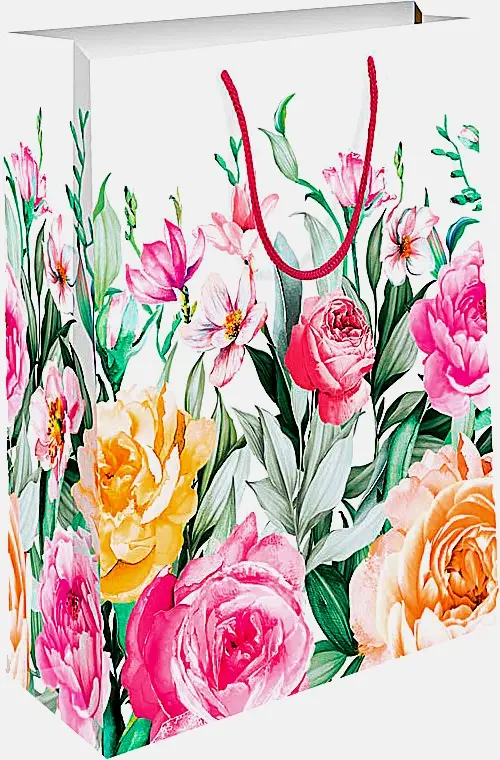 Пакет Арт Дизайн подарочный бумажный ВС 18*22.3*10см в ассортименте