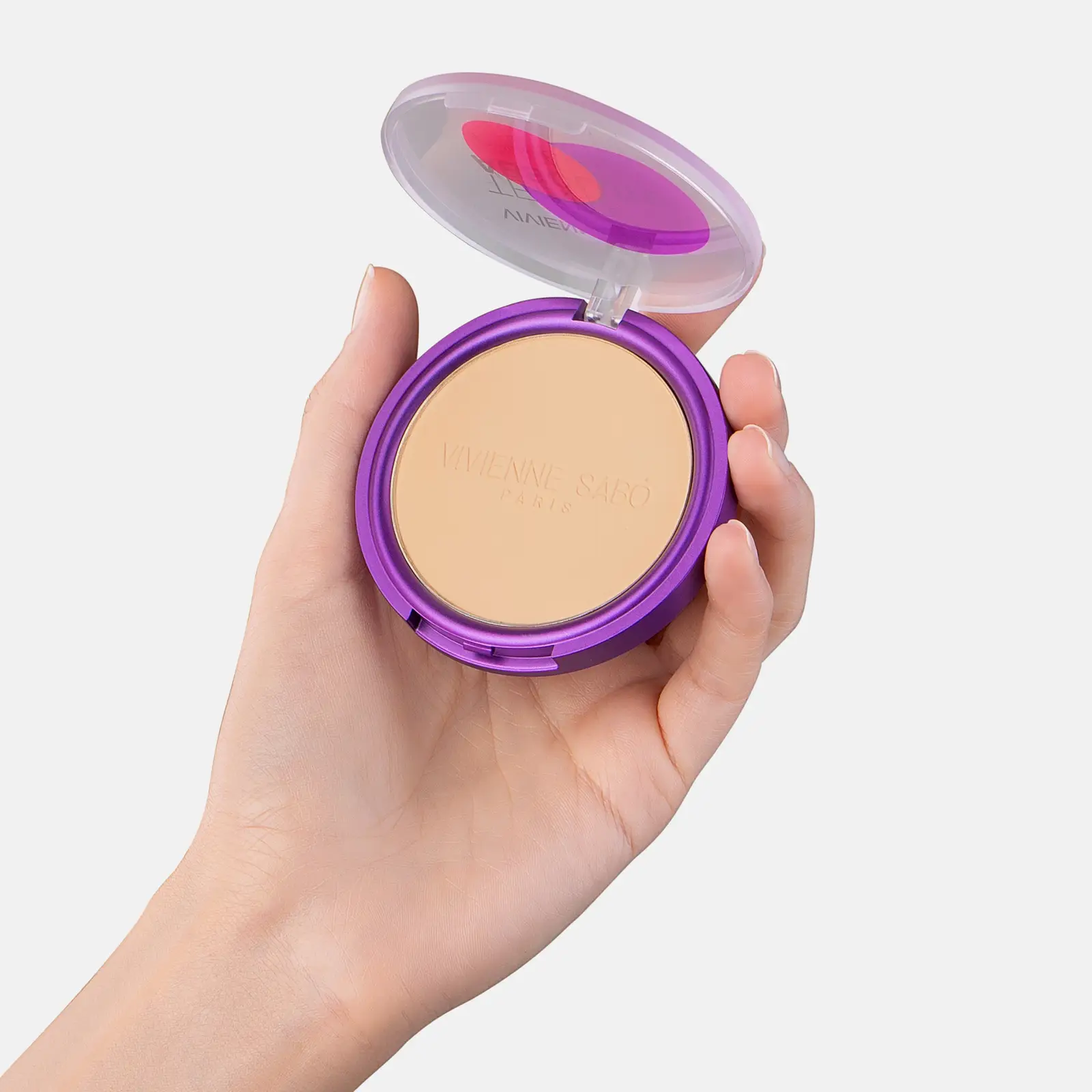 Пудра для лица Vivienne Sabo Teinte Absol Matte матирующая компактная тон 01 