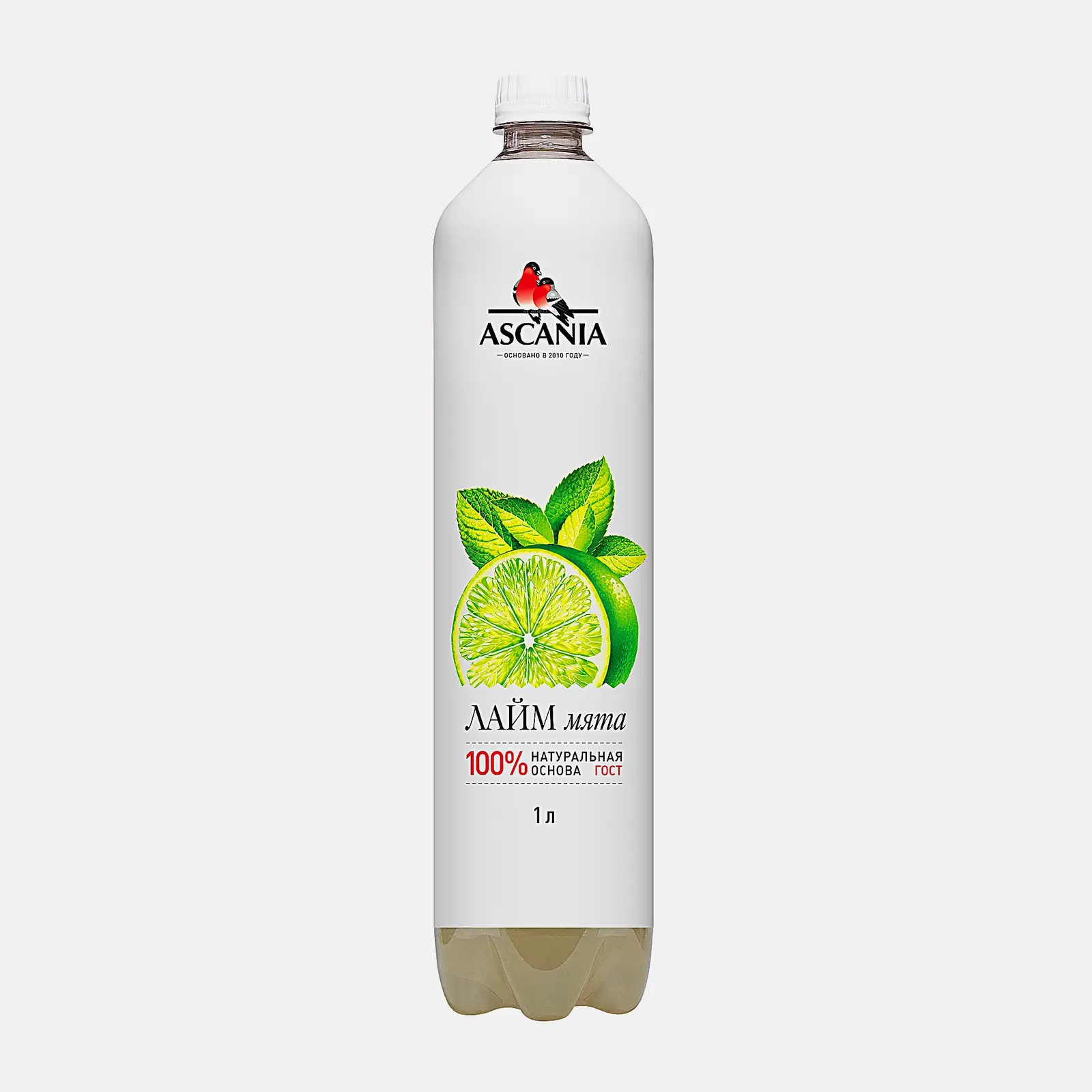 Напиток Ascania Лайм-мята 1л