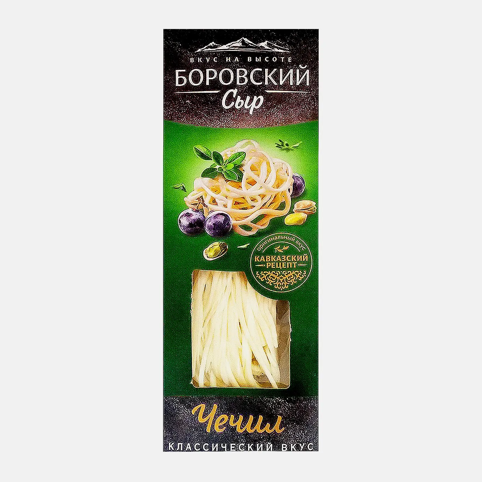 Изображение товара Сыр Мега Мастер Чечил Боровский 45 100г - рассольный сыр для закуски и приготовления блюд