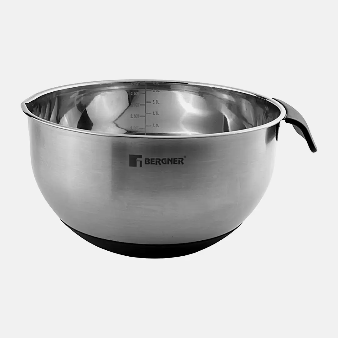 Миска с силиконовым дном Home Line Bergner d-23см 4л