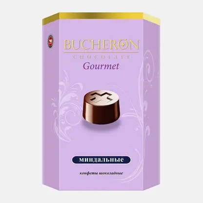 Шоколадные конфеты со вкусом миндаля Bucheron Gourmet 130г