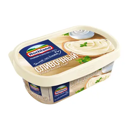 Изображение товара Сыр плавленый Hochland сливочный 55% вес 200г