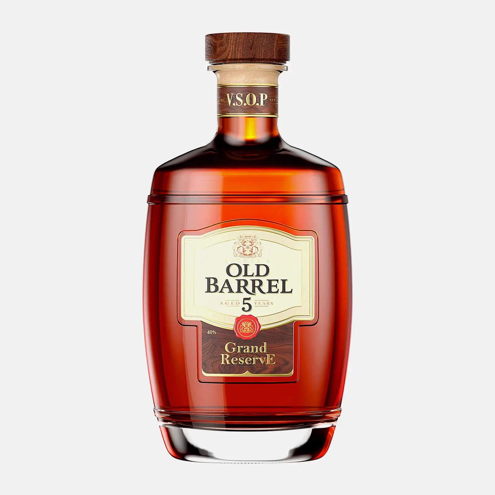 Коньяк Fathers Old Barrel Grand Reserve 5 лет 40% 500мл