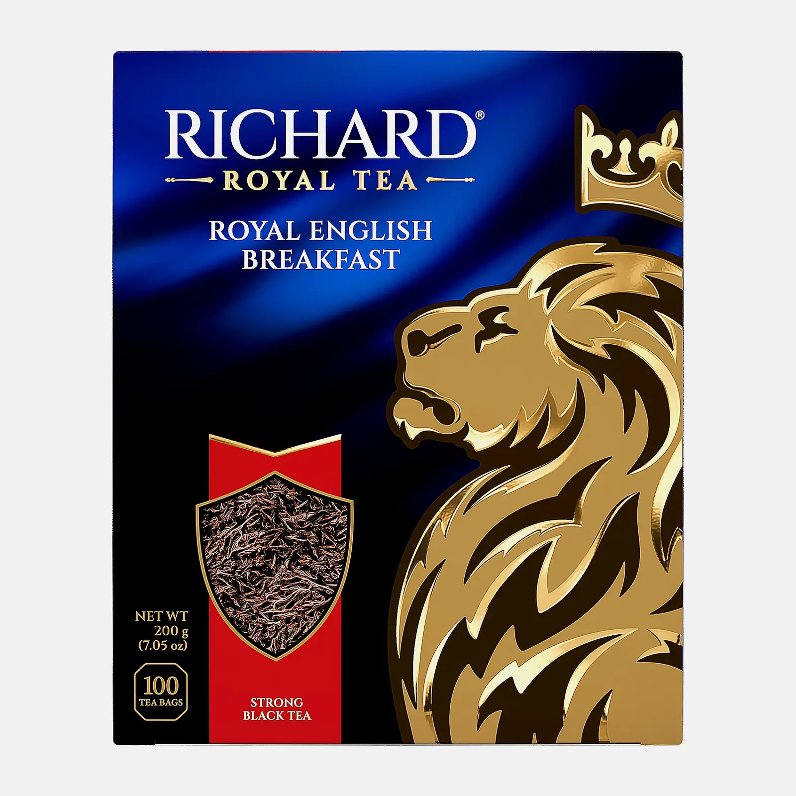 Изображение товара Черный чай Richard Royal English Breakfast 100 пакетов высокое качество