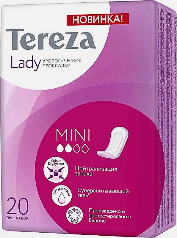Прокладки урологические Tereza Lady Mini 20шт