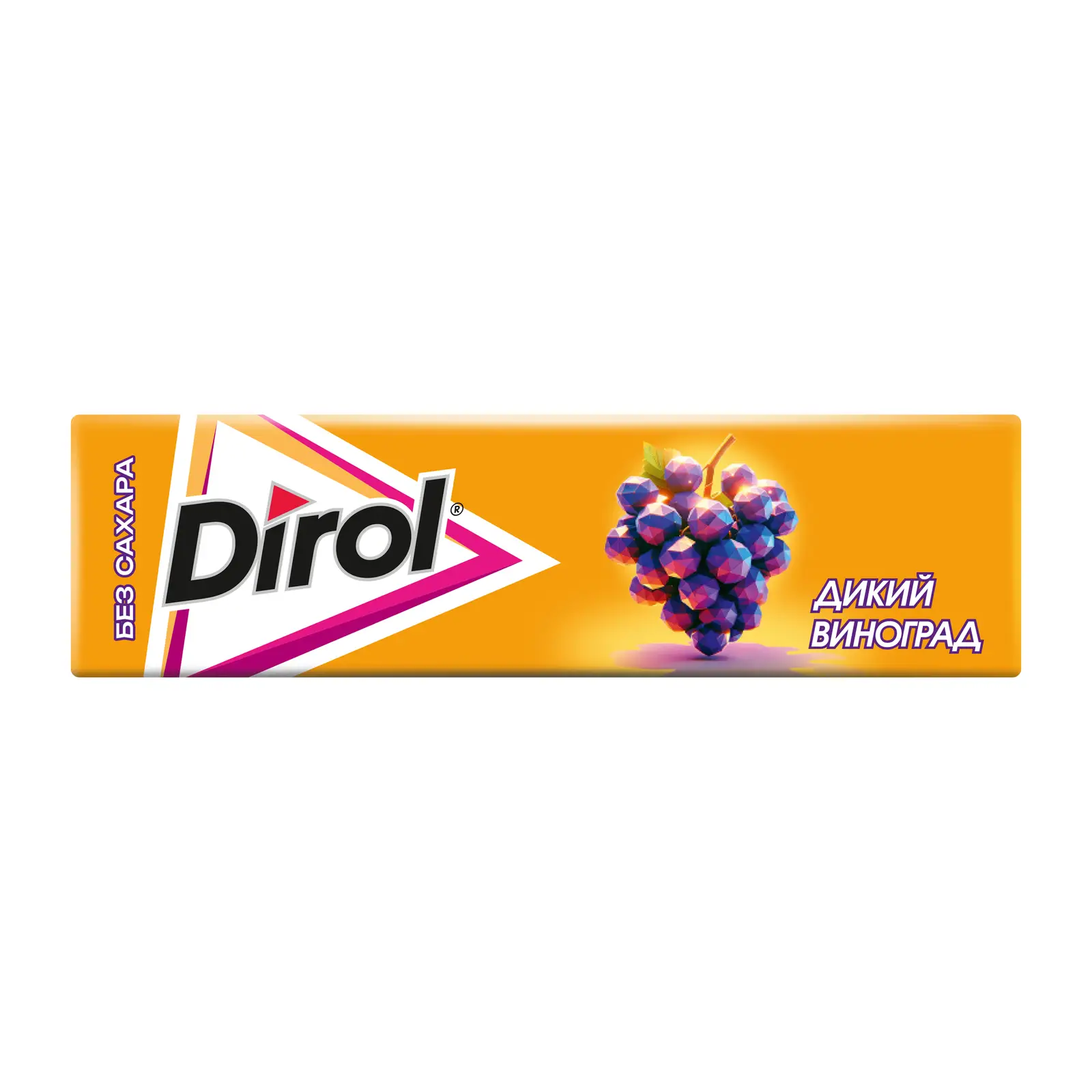 Изображение товара Жевательная резинка Dirol виноград без сахара 13.6г