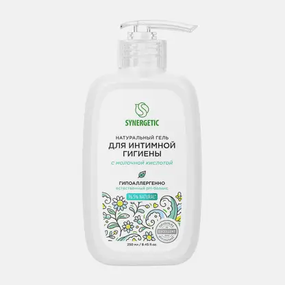 Гель для интимной гигиены Synergetic с молочной кислотой 250мл
