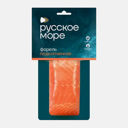 Форель Русское море радужная филе-кусок подкопченная 150г