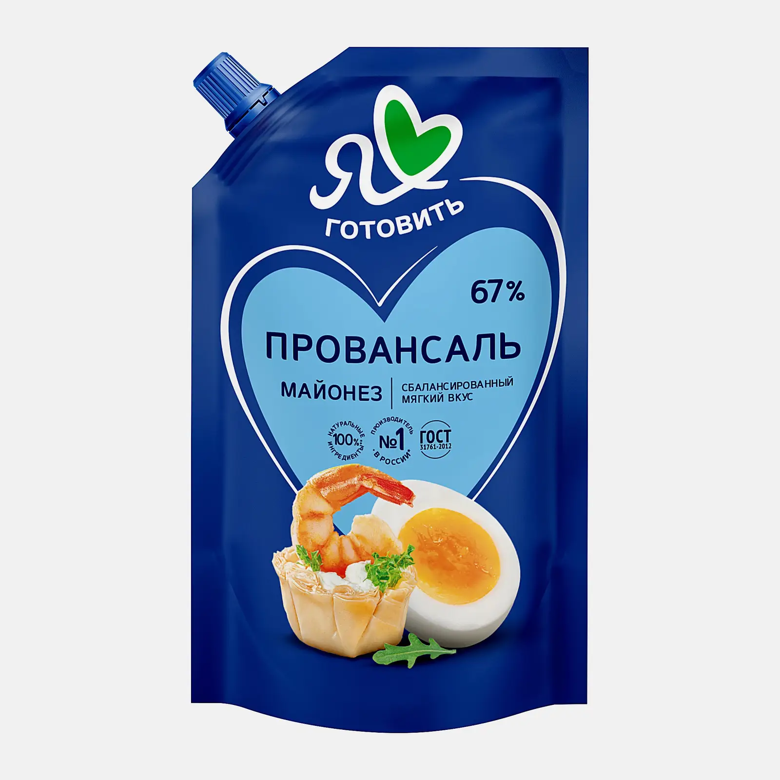 Изображение товара Майонез Я люблю готовить Классический провансаль 67% 700мл