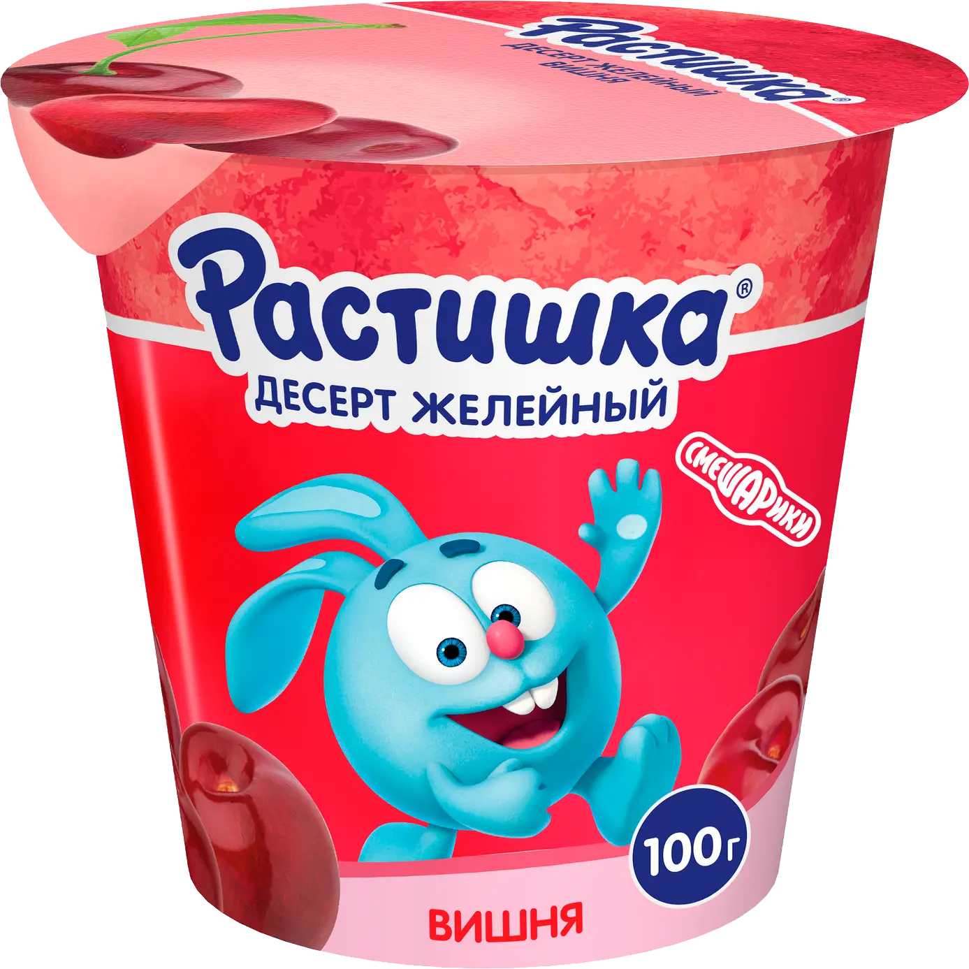 Желе Растишка Вишня с натуральным соком 100г — в каталоге на сайте сети  Магнит | Краснодар