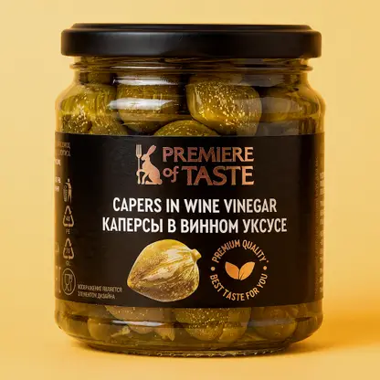 Каперсы в винном уксусе Premiere of taste 100г