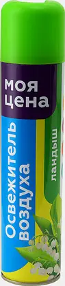 Освежитель воздуха Моя цена Морской бриз/Цитрус шейк/Ландыш 300мл в ассортименте