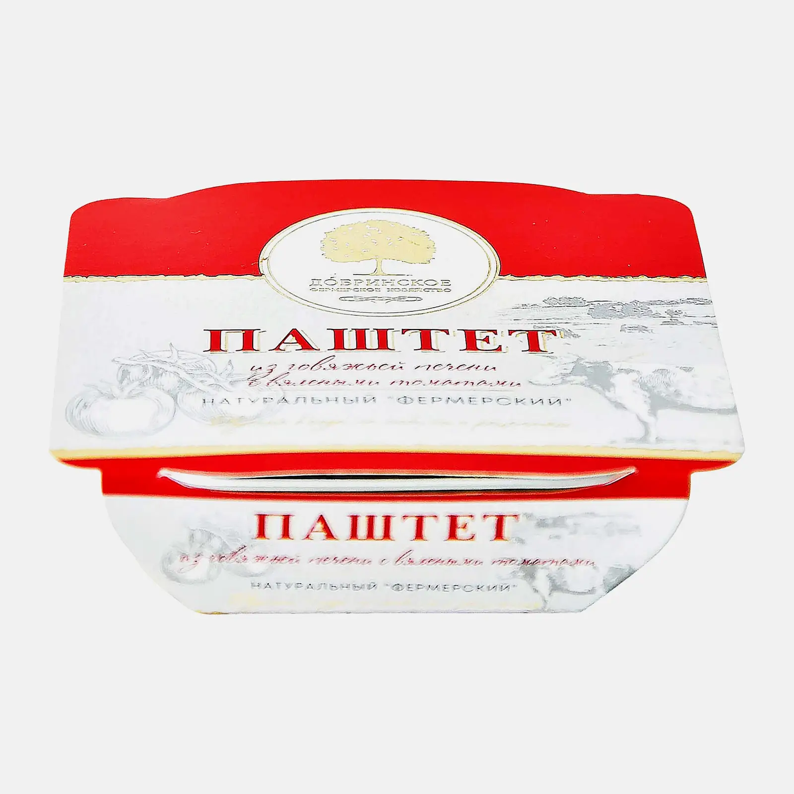 Паштет из говяжьей печени с вялеными томатами 100г - фото 2 Паштет из говяжьей печени с вялеными томатами 100г - фото 2