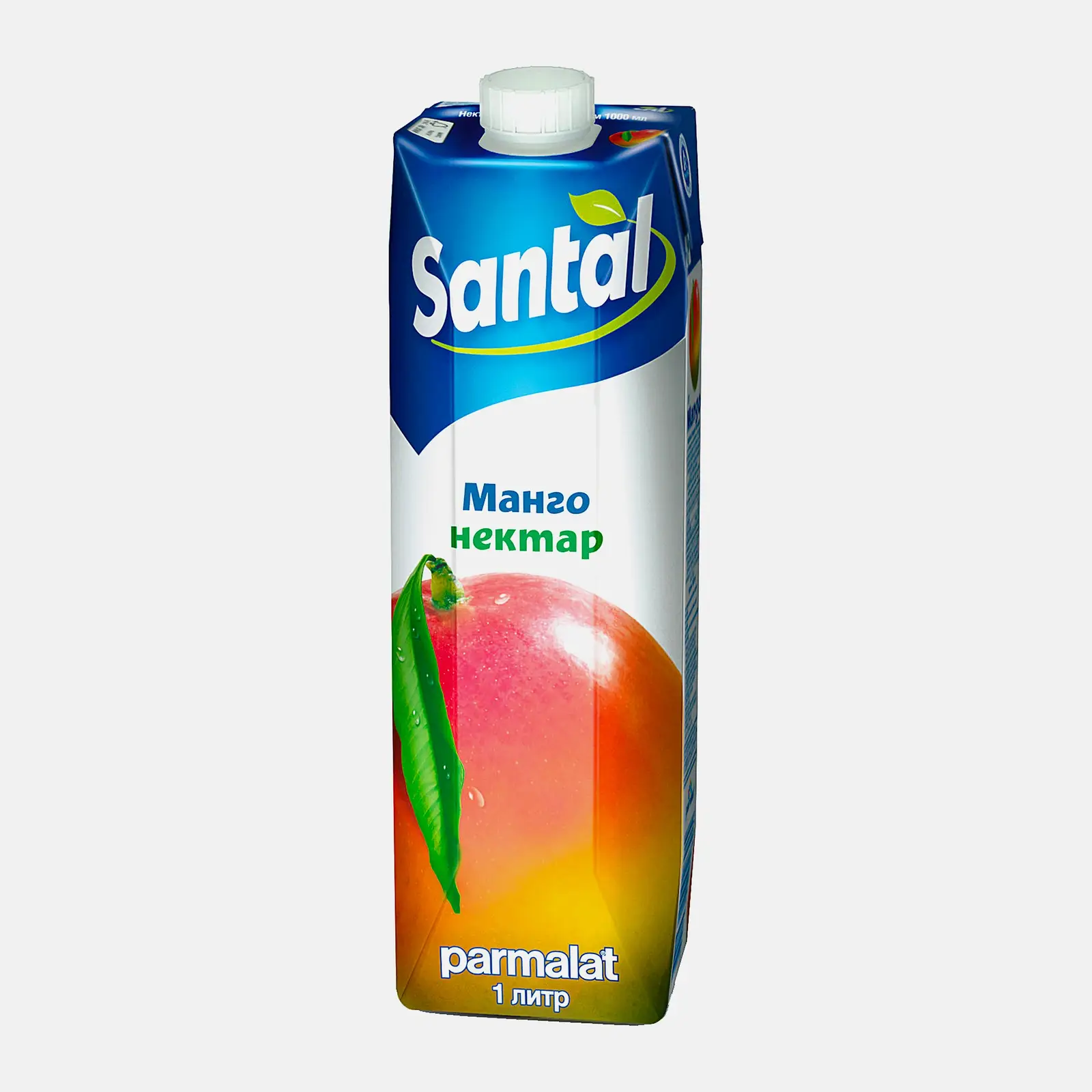 Изображение товара Нектар Santal Манго 1л натуральный вкус насыщенные ингредиенты