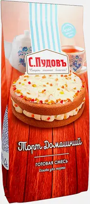 Мучная смесь С.Пудовъ Торт домашний 400г