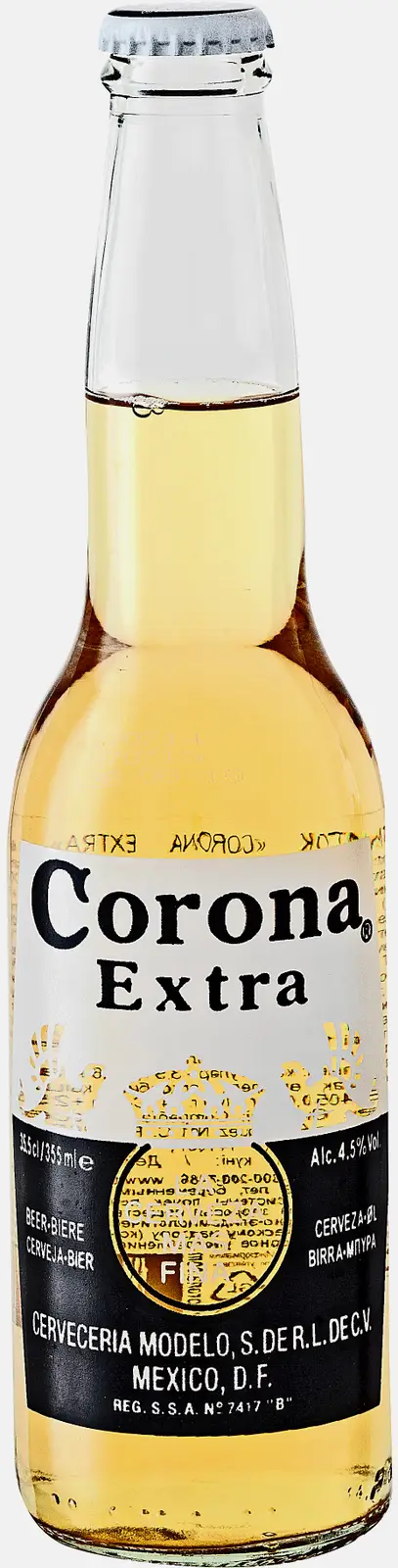 Изображение товара Corona Extra светлое пастеризованное пиво 355мл 4.5%