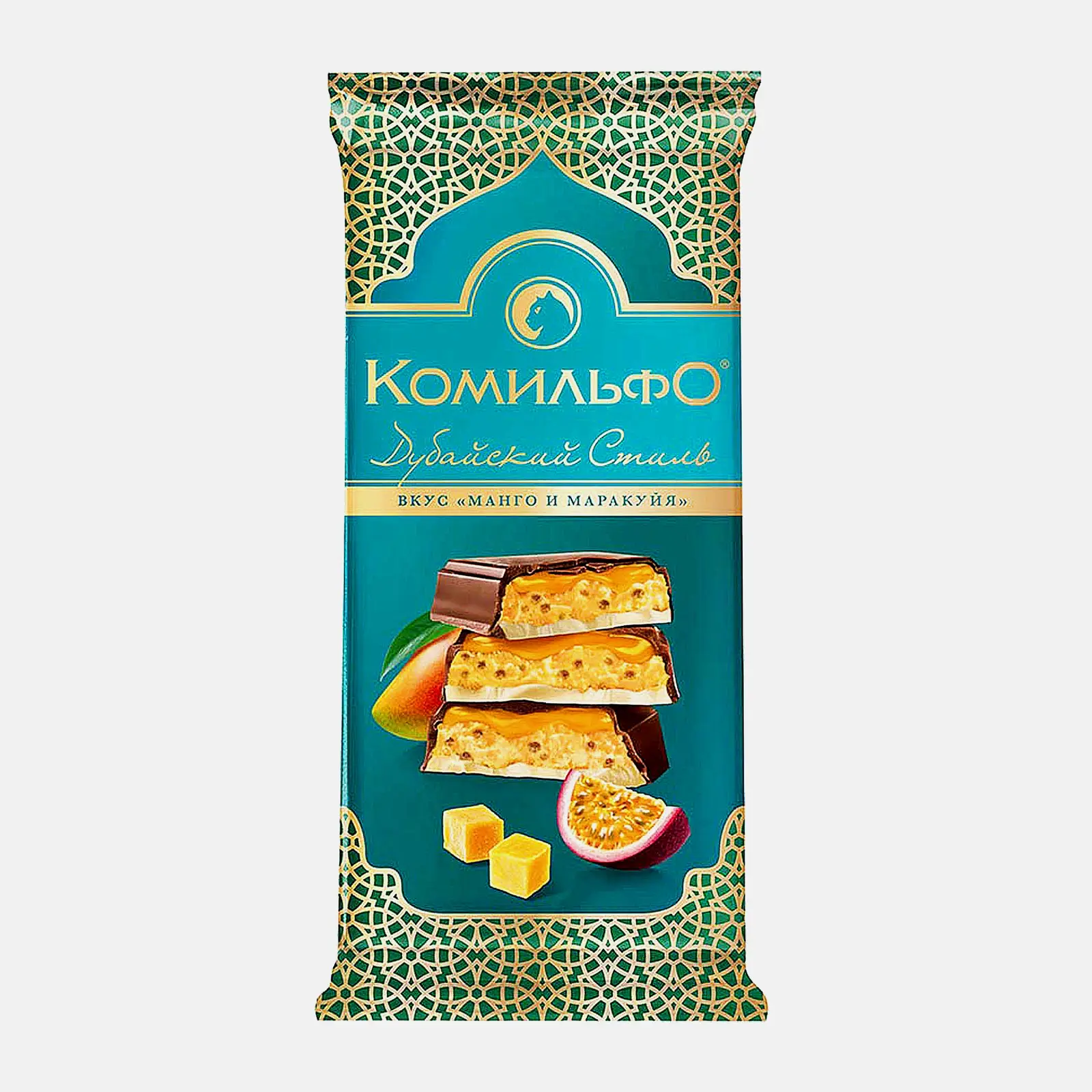 Изображение товара Шоколад молочный Комильфо со вкусом манго и маракуйи 200г