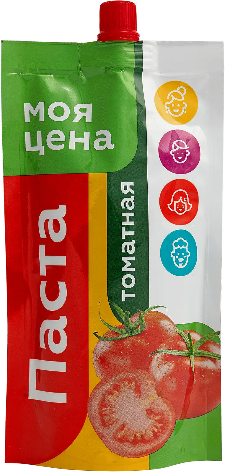 Изображение товара Томатная паста Моя цена 250 г натуральный продукт для соусов и блюд