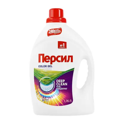 Изображение товара Гель для стирки Персил Колор для цветного жидкий порошок 27 стирок 1.76л